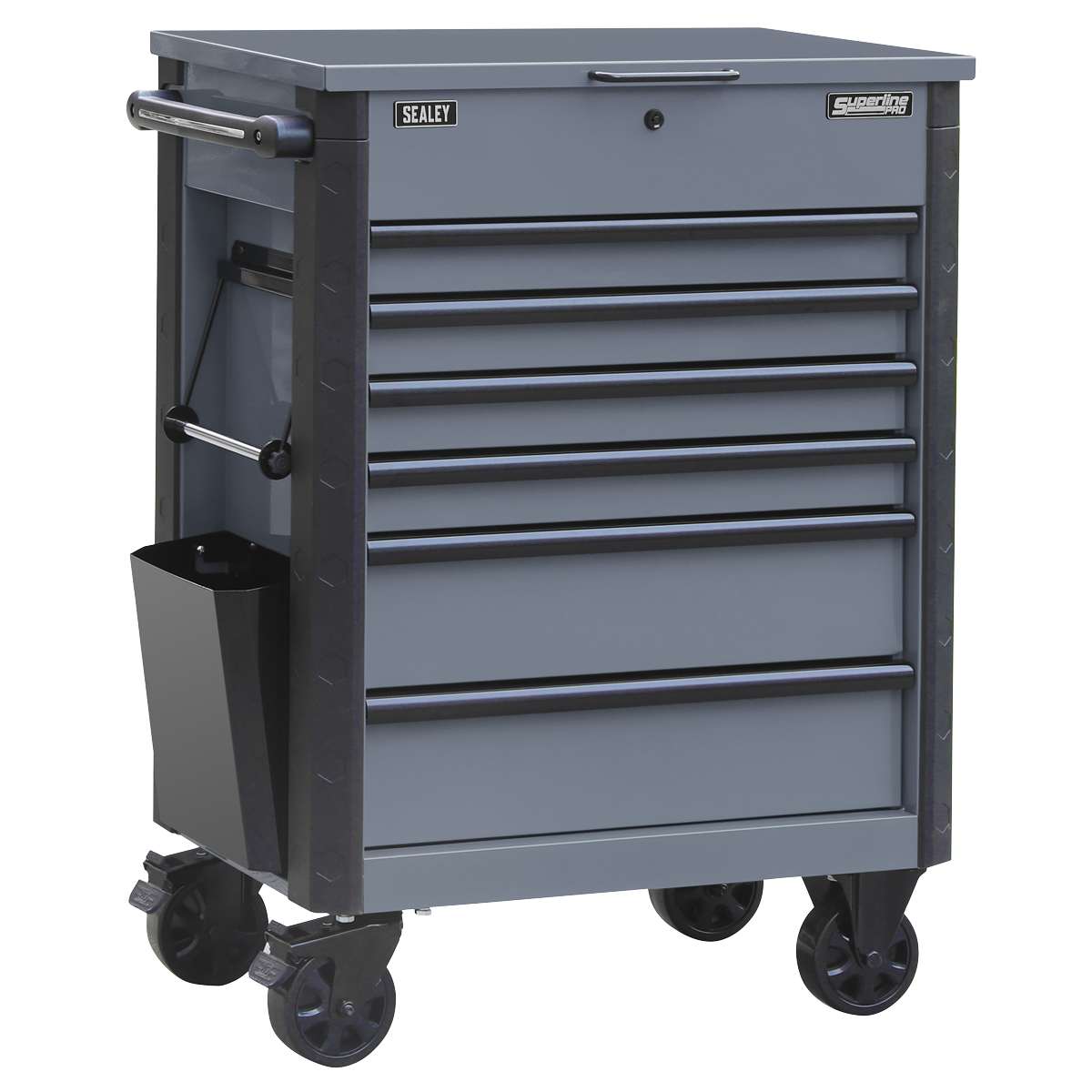 Superline Pro® Tool Trolley 6 Drawer - Grey | AP266G | Sealey