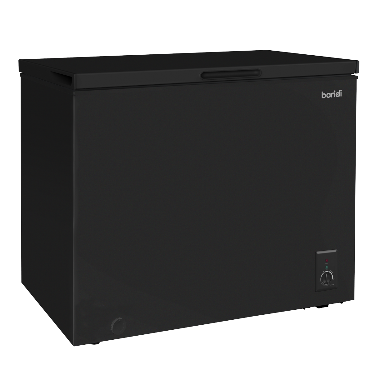 Freestanding Chest Freezer, 199L, Outbuilding Safe, Black | DH151