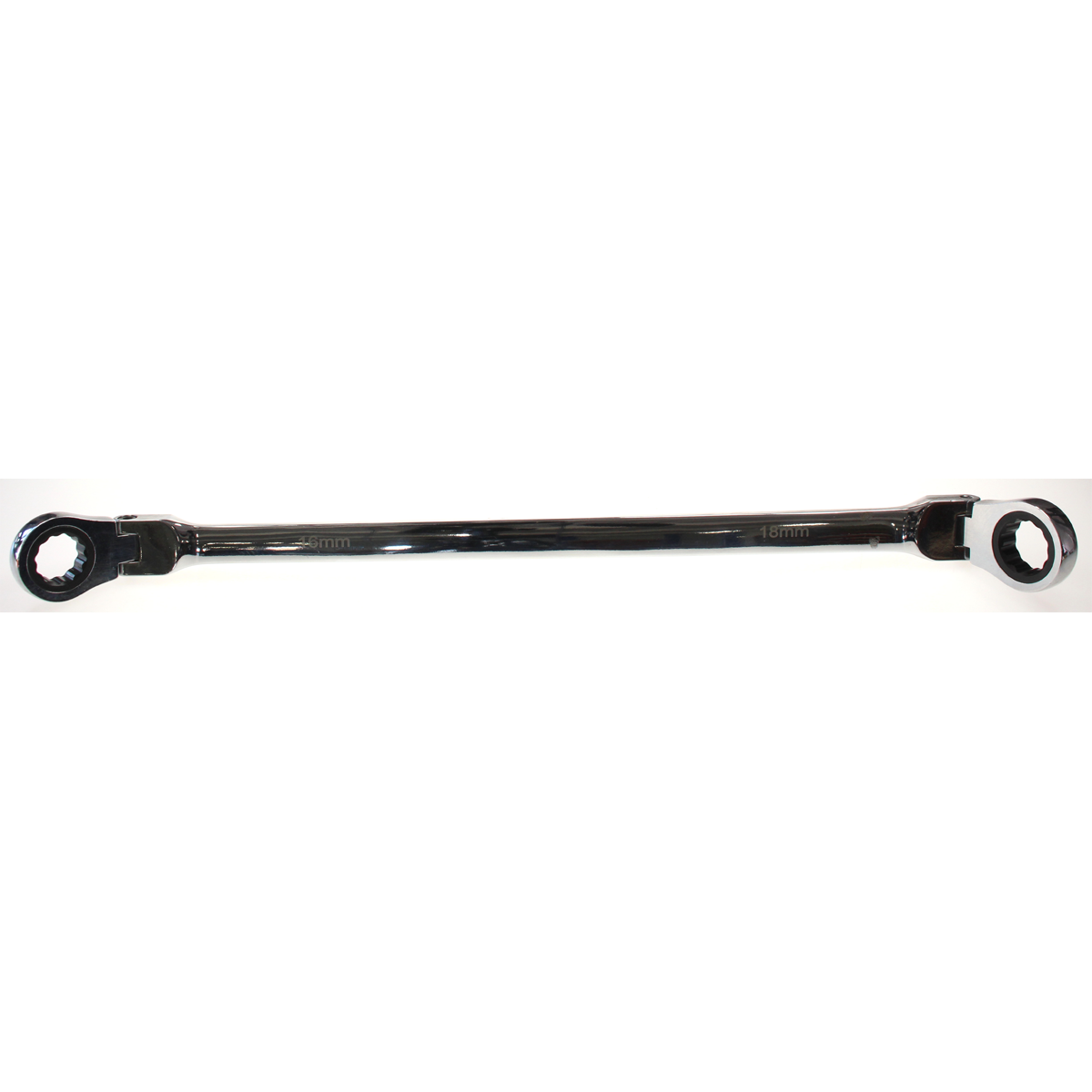 Flexi double end ratchet spanner 16x18mm [AK63832.05] - SEALEY