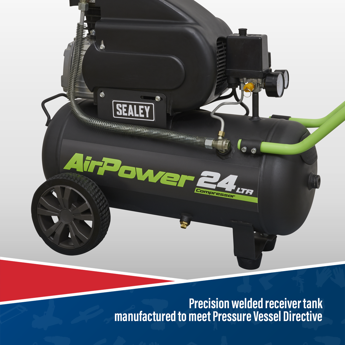 Reichi Precision 44R312A Rotary Compressor – 208-230V, Single Phase, 1HP Class