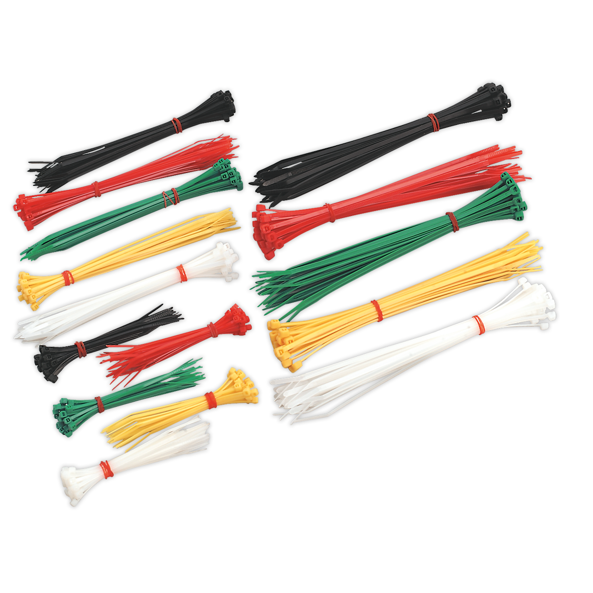 BGS Diy 80775 | Cable Tie Assortment | White | 8.0 X 800 Mm | 10 Pcs
