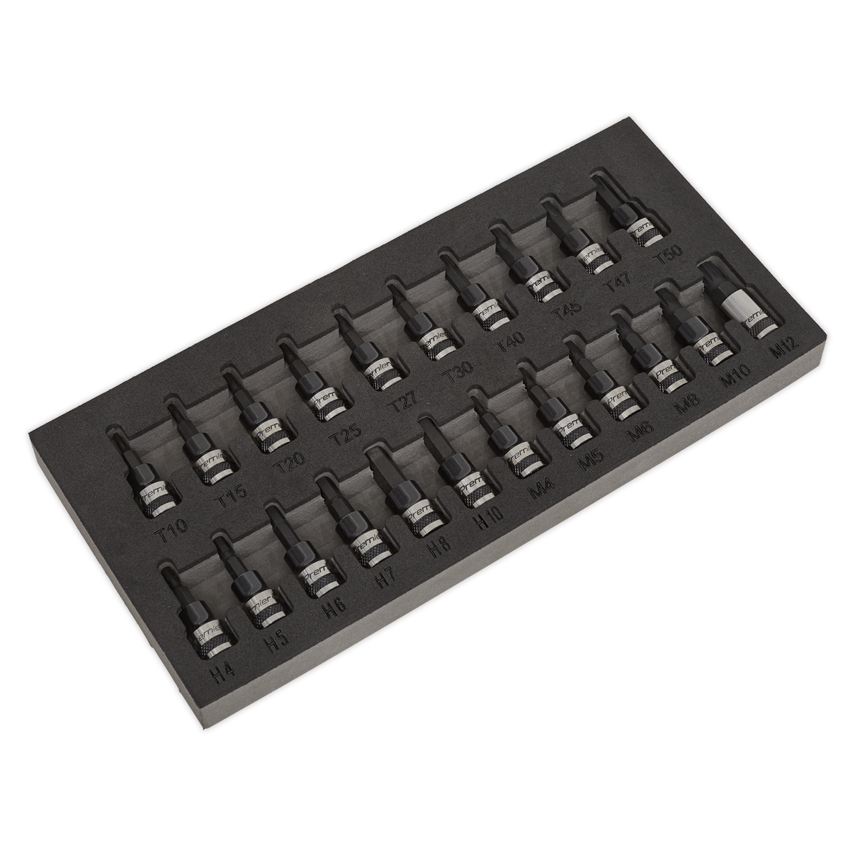 22pc TRX-Star*/Hex/Spline Socket Bit Set | AK7985 | Sealey