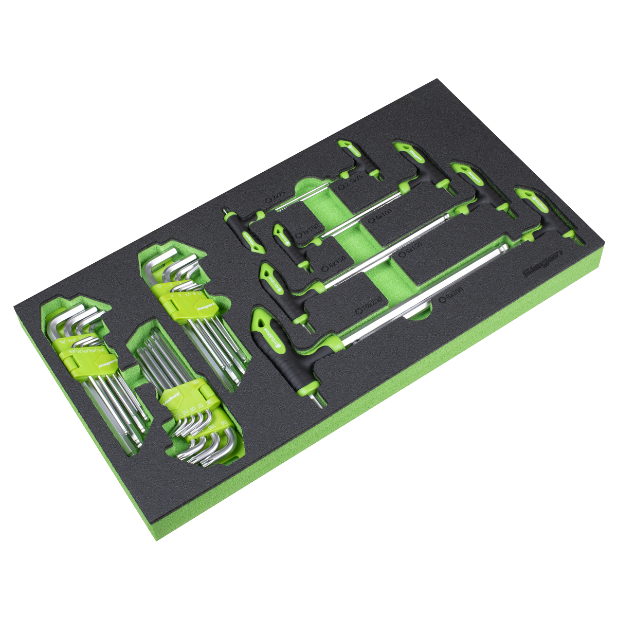 T-Handle & Standard Hex/TRX-Star* Key Set with Tool Tray | S01280