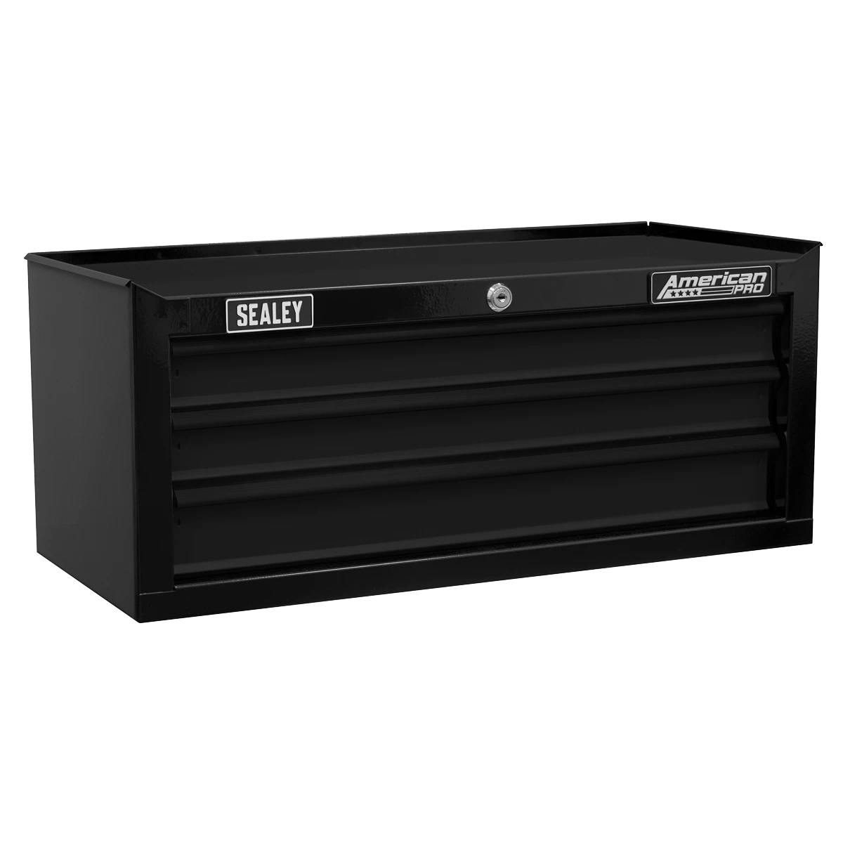 Sealey Sealey American Pro Mid-Box Tool Chest 3 Drawer - Black