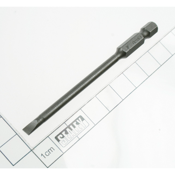 Slotted bit sl4 x 90mm long [S0934.43] - SEALEY