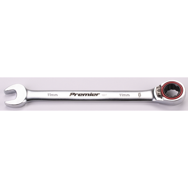 Reversible Ratchet Comb. Spanner 11mm [AK63944.04] - SEALEY