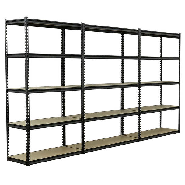 Sealey Sealey AP1200RCOMBO1 Racking Unit with 5 Shelves 220kg Capacity Per Level - Set of 3