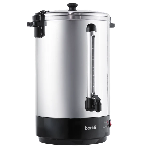 Sealey Baridi DH388 Hot Water Boiler Tea Urn 30L Capacity - Stainless Steel