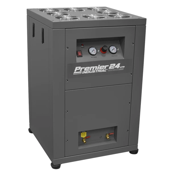 Sealey Sealey SAC01VLN Oil Free Low Noise Air Compressor 24L Direct Drive 3hp