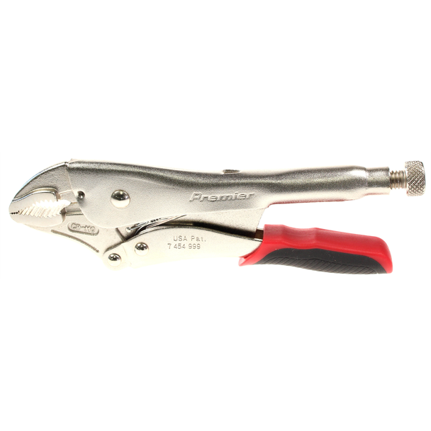Locking pliers, curved jaw #2 45/220mm [TBTP05.V2-13] - SEALEY