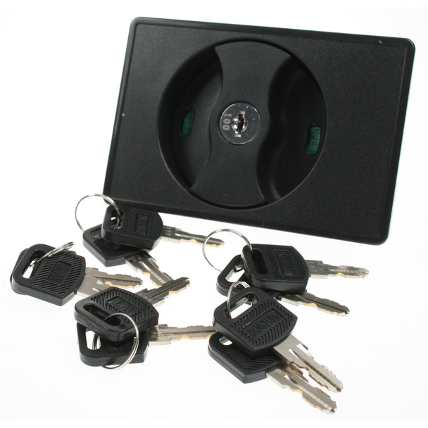 1x lock and 10x keys [SC02.H2L] - SEALEY