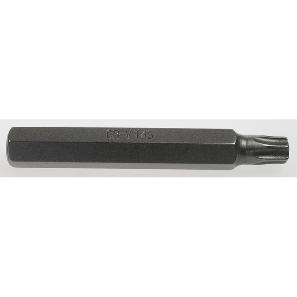 Torx bit t45,long:10mm shank [AK219/T45-L] - SEALEY