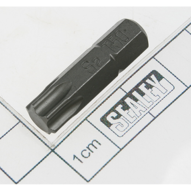 Torx bit (t50) x 30mml; 8mm shank [AK7955.133] - SEALEY