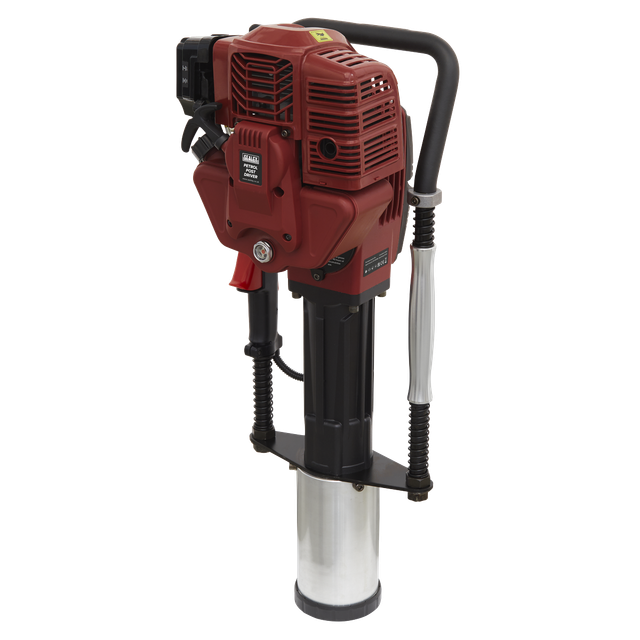 Old Post Driver 2-Stroke Petrol Post Driver Ø100mm | PPD100 | Sealey