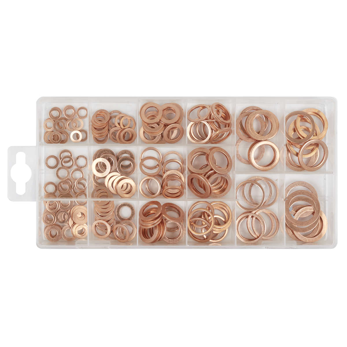 NEW LOT OF 200 NO NAME COPPER GASKET WASHER SPACER 11/32 ID 7/16 OD 1/64