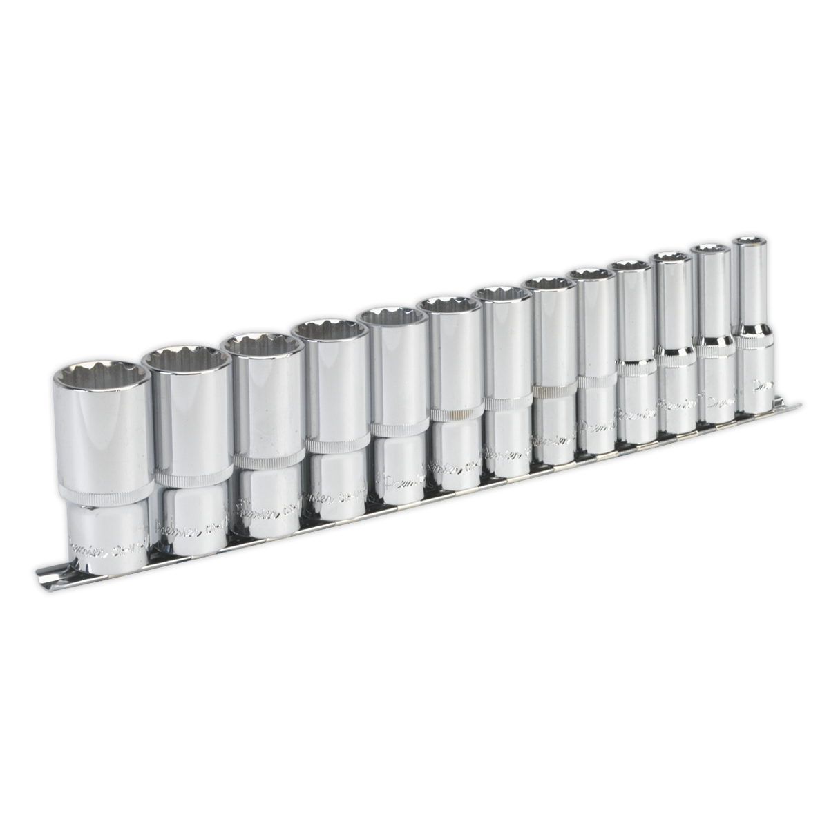 Docoo 13pc 12pt Deep WallDrive® Socket Set | AK2675 | Sealey