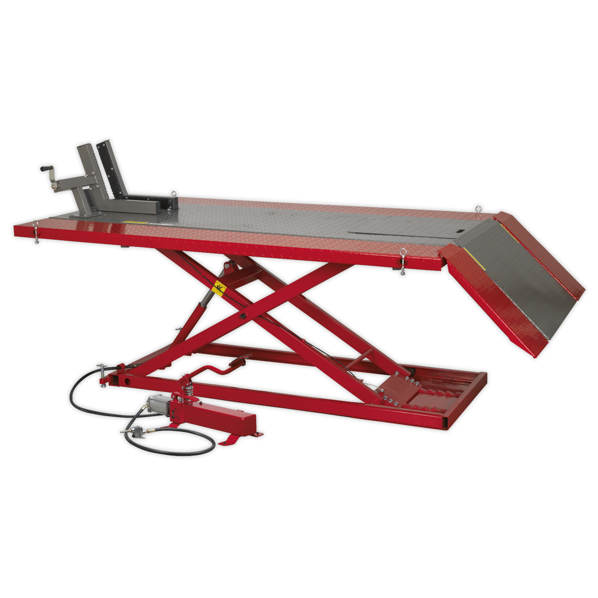 Wanwanper Motorbike Lifter, Motorcycle Jack Lift, Mini Hydraulic Lift