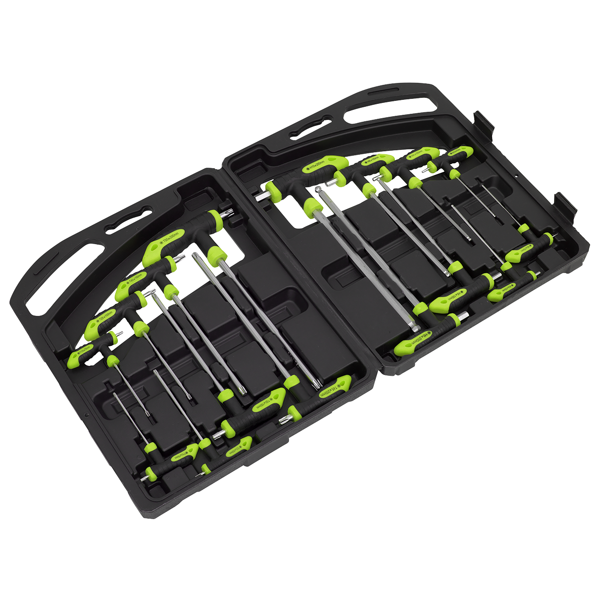 T-Handle TRX-Star* & Hex Key Set 16pc | S0916 | Sealey