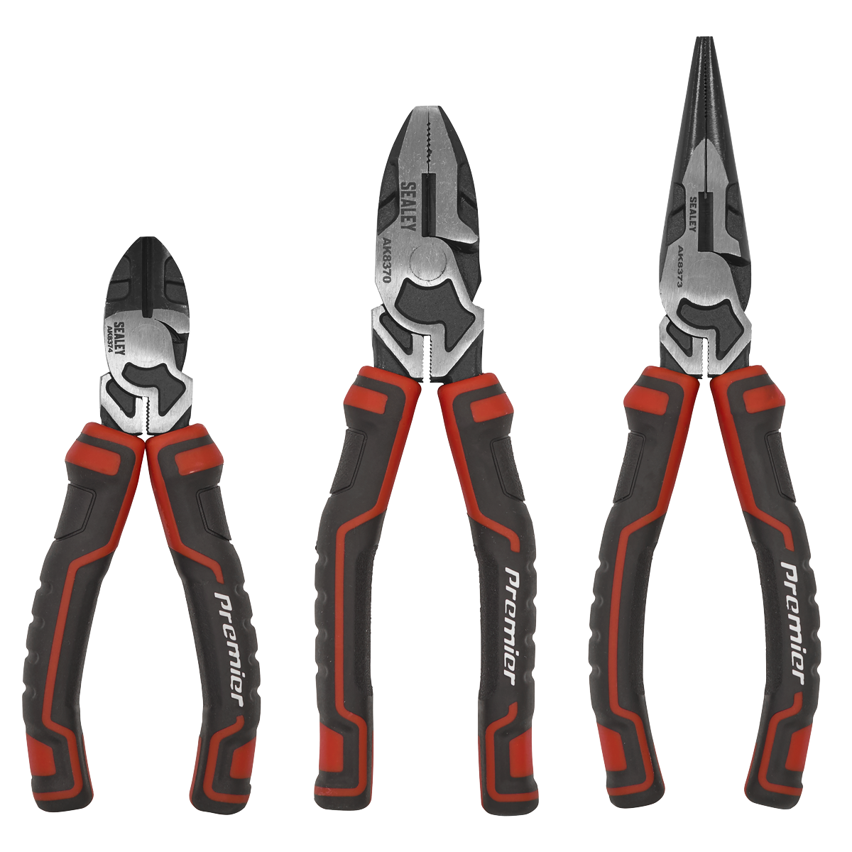3pc High Leverage Pliers Set | AK8376 | Sealey