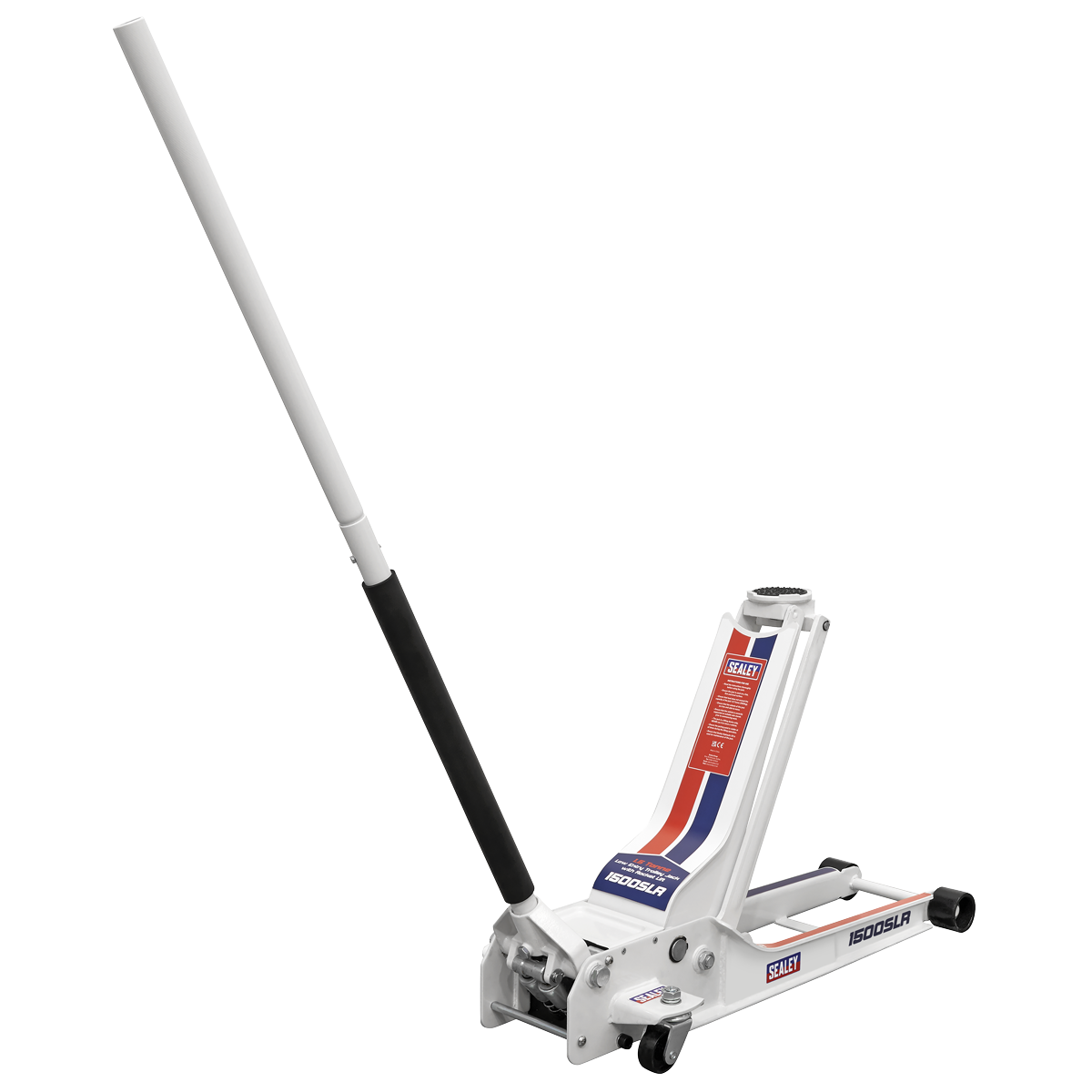 1.5 Tonne Low Profile Long Reach Trolley Jack with Rocket Lift