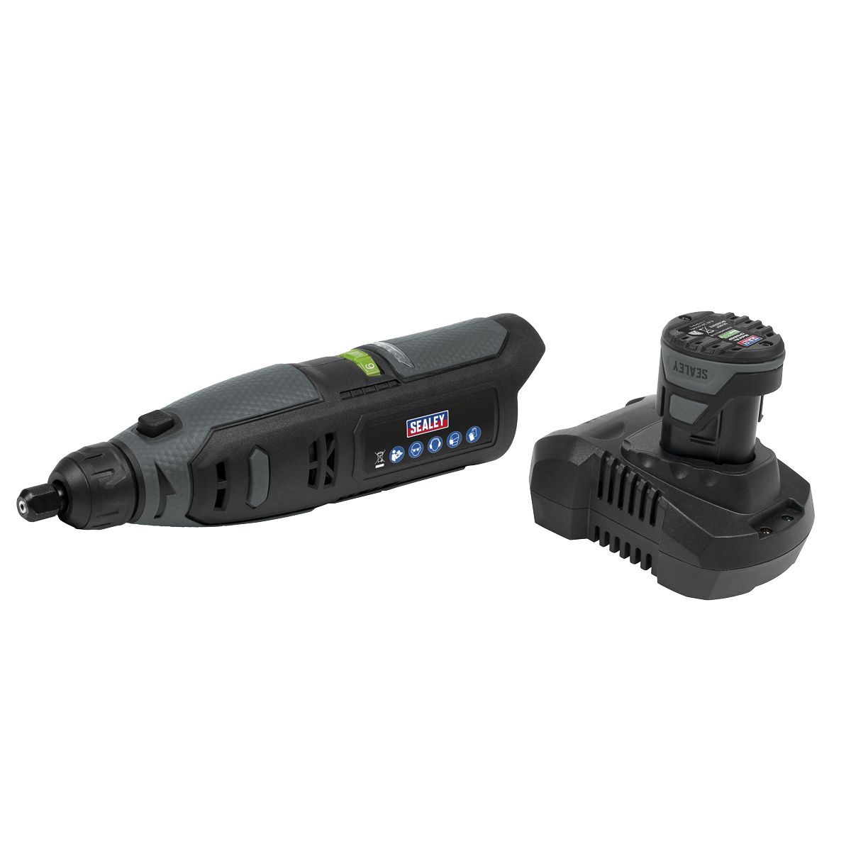 手入れ用具 SHINYGEL Micro Grinder Cordless Multipurpose Mini Grinder Kit 10.8V 2Ah | CP108VMG | Sealey
