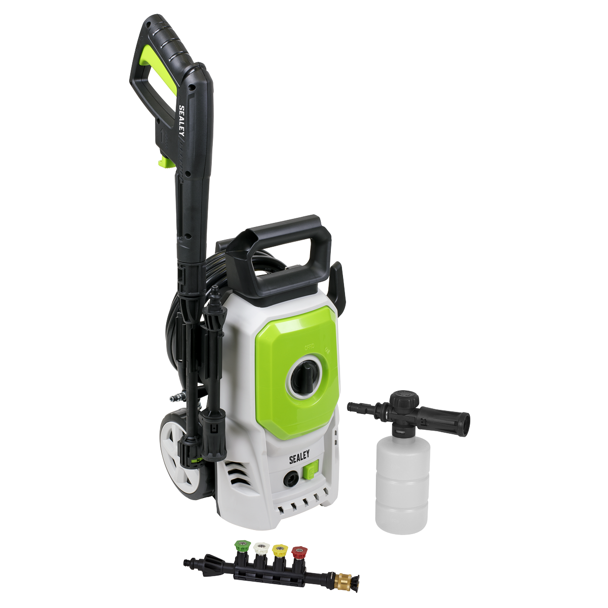 100bar Pressure Washer with TSS & Rotablast® Nozzle | PW1610 | Sealey