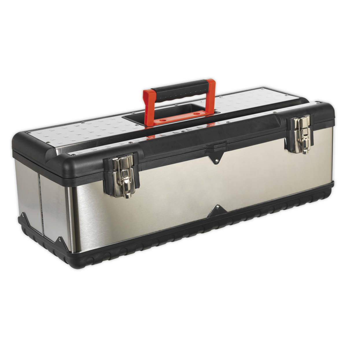 660mm Stainless Steel Toolbox with Tote Tray | AP660S | Sealey