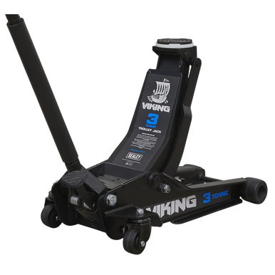 Viking Tonne Low Profile Trolley Jack with Rocket Lift 3100TB