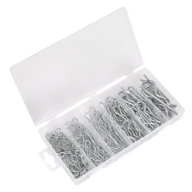 R-Clip Assortment 150pc | AB002RC | Sealey