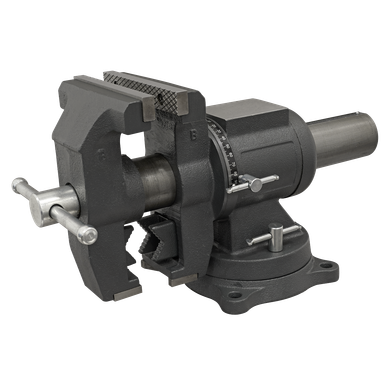 Cheisel Vice Multifunction Cast Iron Vice with Swivel Base 150mm | MFV150 | Sealey