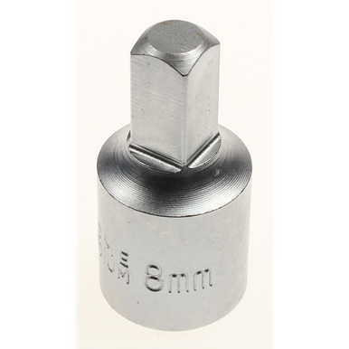 Oil drain plug key 8mm 'square' [AK6587.04] - SEALEY