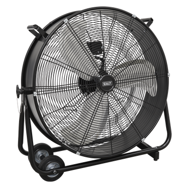 24 Drum Fan High Velocity Industrial Floor Fan 3-Speed 5700CFM Air Circulator