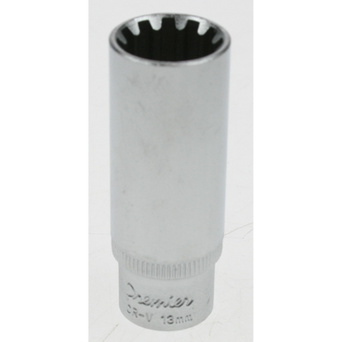 Spline socket (deep) 1/4