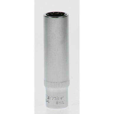 Spline socket (deep) 1/4