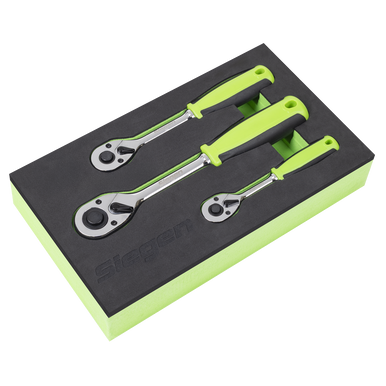 Ratchet Wrench Set 3pc | S01331 | Sealey