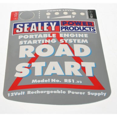 Front label [RS1.V3-LABEL] - SEALEY