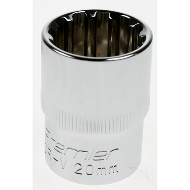 Spline socket 1/2