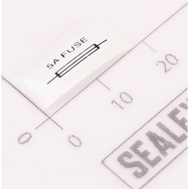 Label, fuse (for sci90s) [SCI90S.V2-LB2] - SEALEY