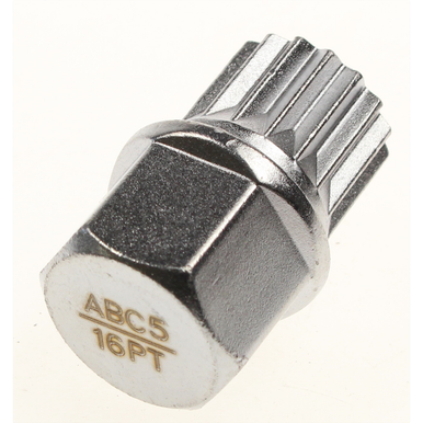 Locking wheel nut key 1/2