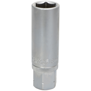 Go-Through Deep Socket 18mm [VS0331-V2-04] - SEALEY