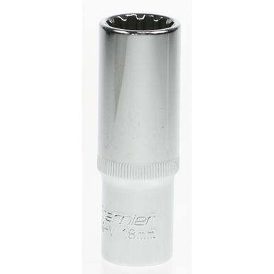 Spline socket (deep) 1/2