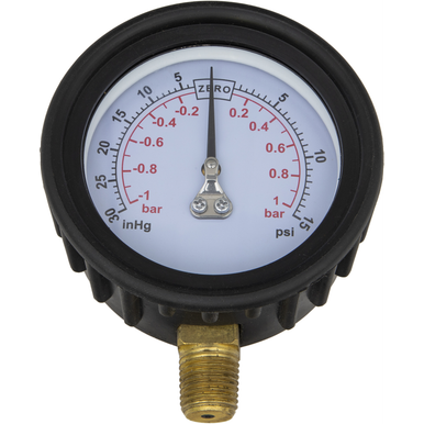 Compound Pressure/Vacuum Gauge [VS550.03] - SEALEY