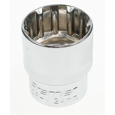 Spline socket 1/2