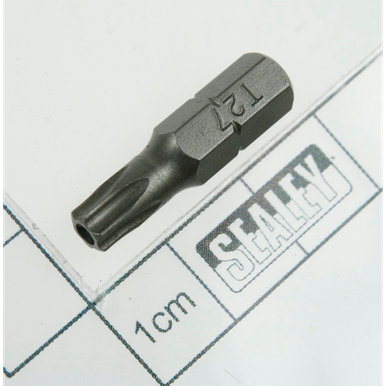Security bit tt27 x 25mm short 1/4