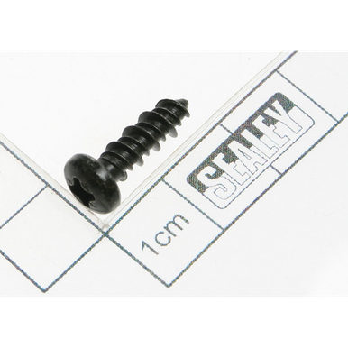 Rd head s/t screw 4.8 x 16 black [181/2100300] - SEALEY