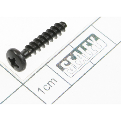 Rd head s/t screw m4x20 black [CP5418V.01] - SEALEY