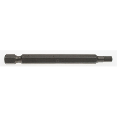Hex bit h4 x 75mm long 1/4