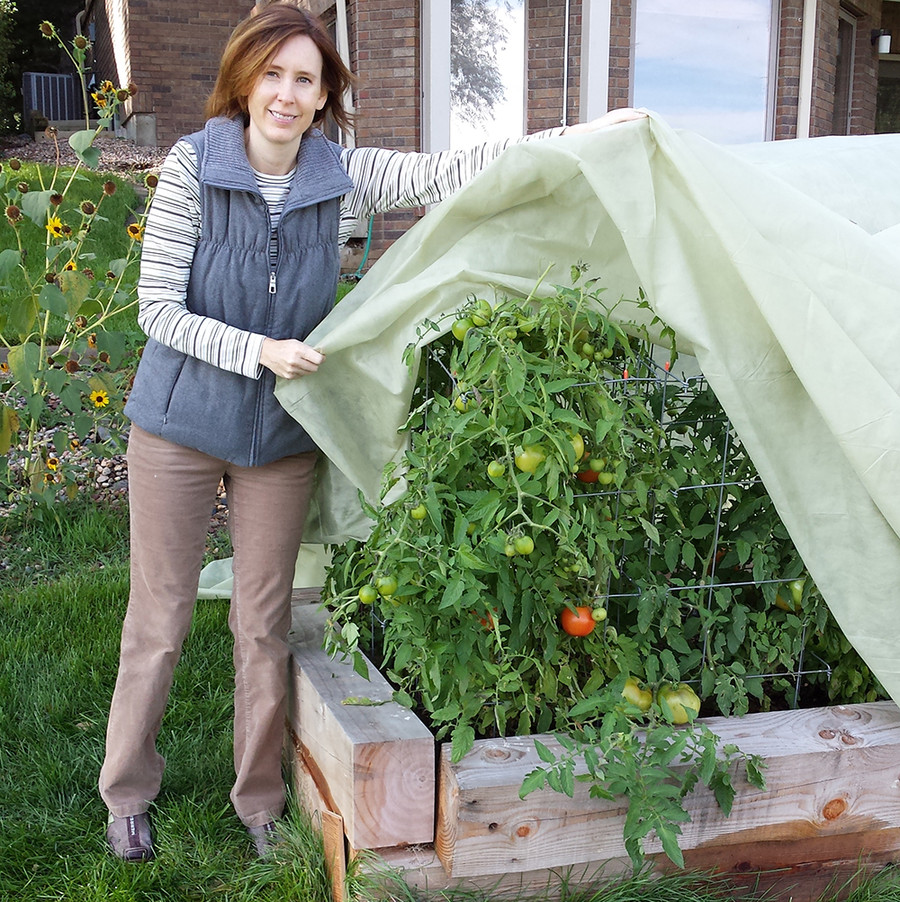 Use Garden Bed Cover for raised beds or in-ground beds.