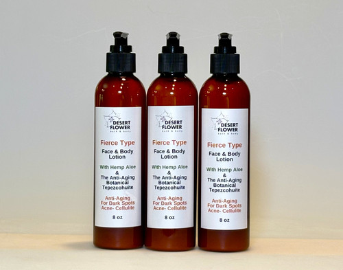 Body Lotion - Fierce Type Face & Body Lotion & The Anti-Aging Botanical, Tepezcohuite Body Lotion - Fierce Type Face & Body Lotion & The Anti-Aging Botanical, Tepezcohuite