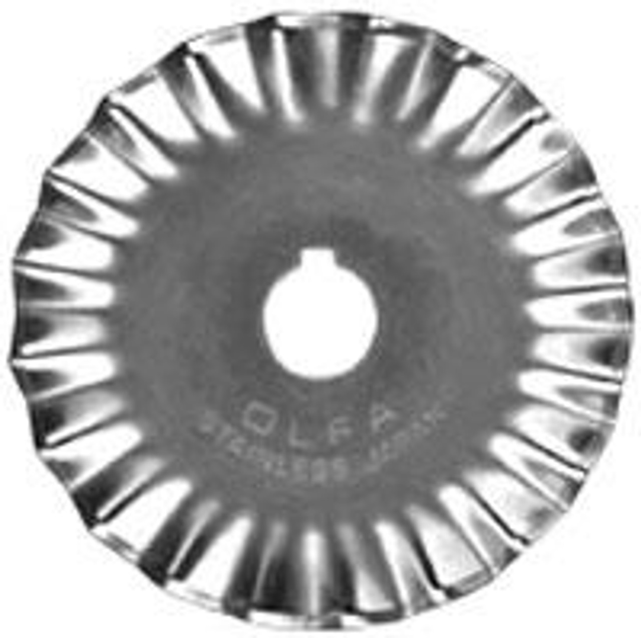 OLFA 45mm Rotary Cutter Pinking Blade, 1 Blade (PIB45-1) - Stainless Steel  Circular Decorative Edge Blade for Crafts, Sewing, Quilting, Scrapbooking